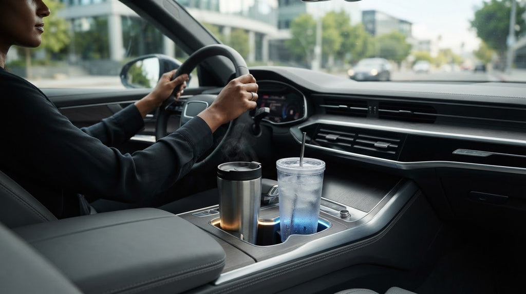 2 in 1 Car Cup Warmer Cooler: How It Works on Everyday Drives